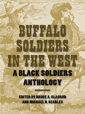 cover image of Buffalo Soldiers in the West